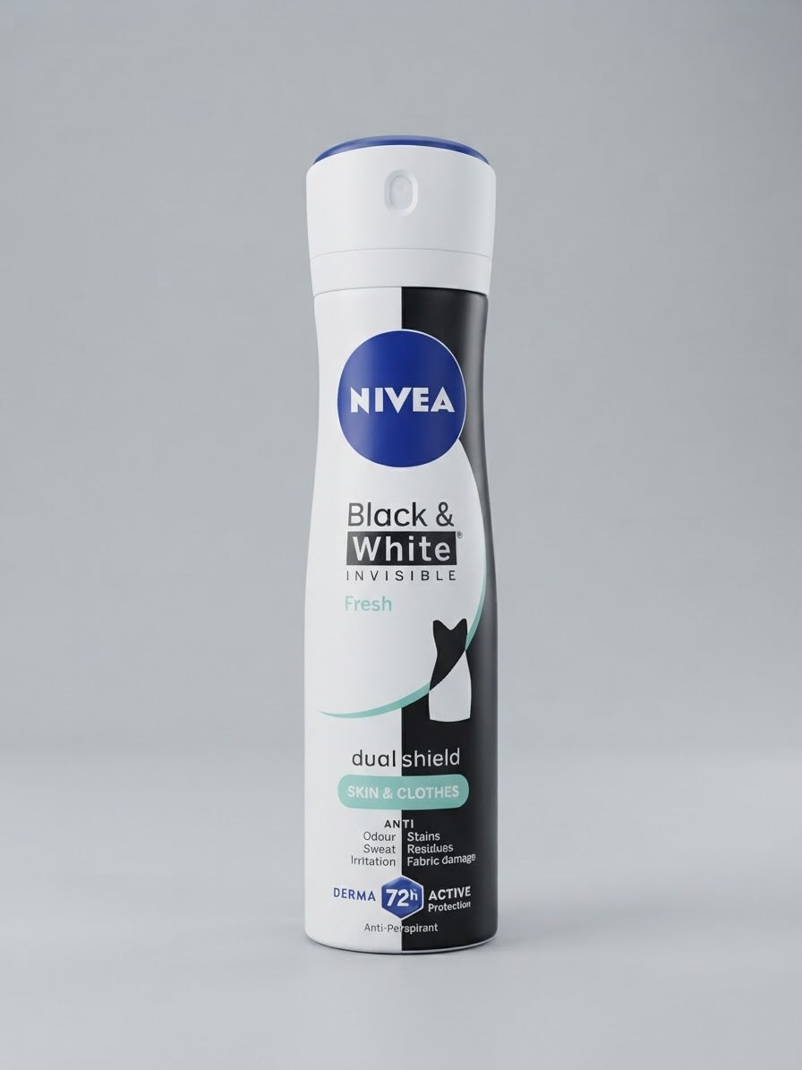 Nivea Black & White Invisible Fresh Antiperspirant Spray