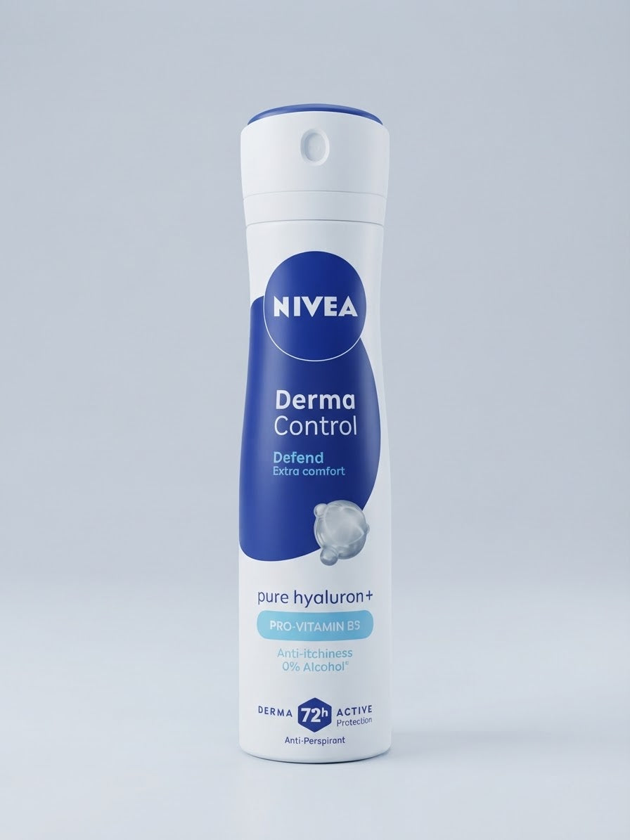 Nivea Derma Control Defend antiperspirant spray can