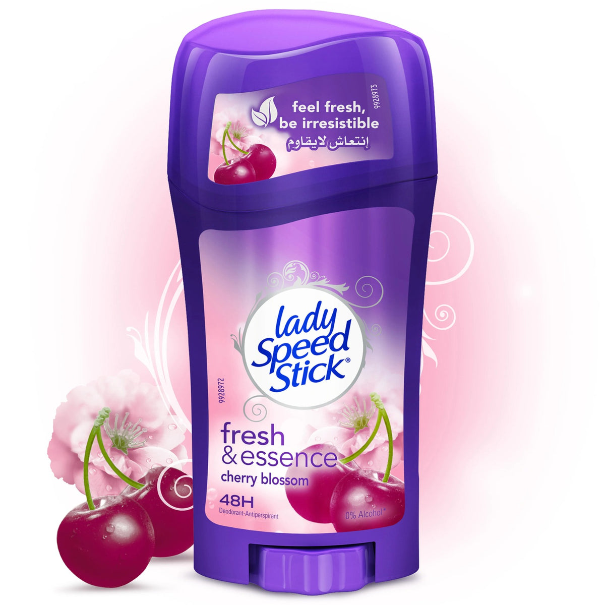 Lady Speed Stick Fresh & Essence Cherry Blossom Deodorant-Antiperspirant (48H)