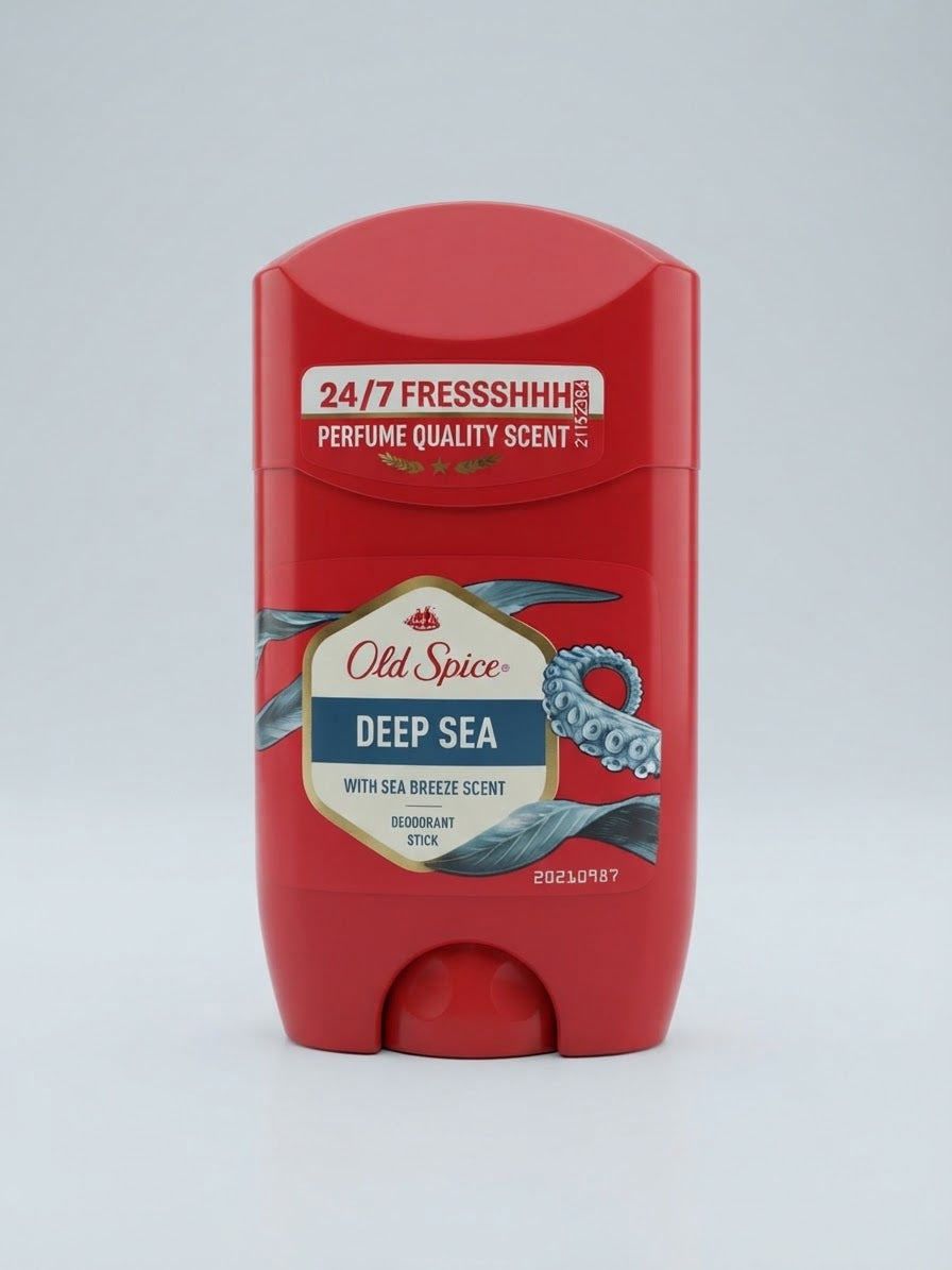 Old Spice Deep Sea deodorant stick red container