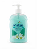 Malizia White Musk liquid soap with white pump