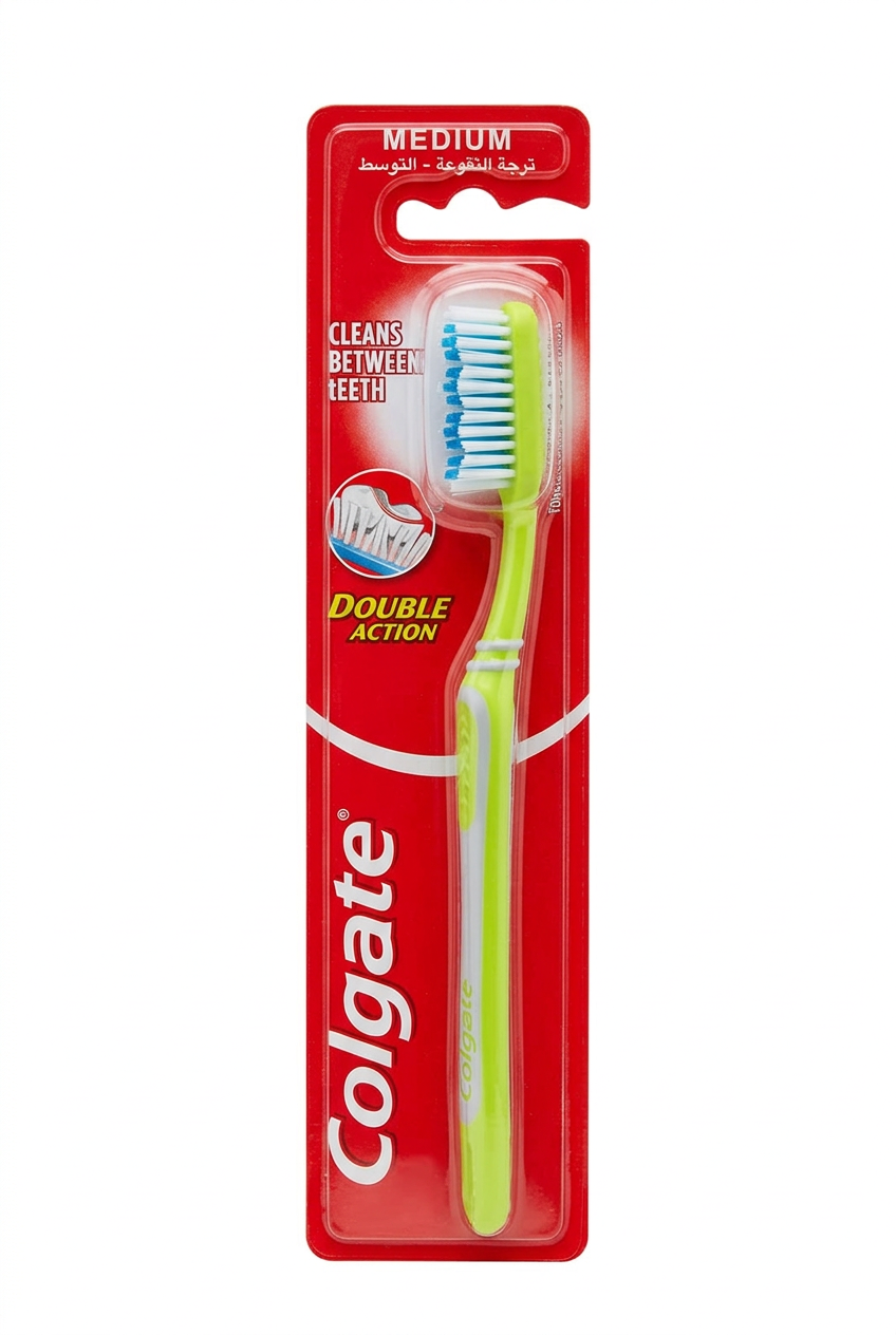 Colgate Double Action Toothbrush – Medium