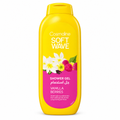 Cosmaline Soft Wave Vanilla Berries shower gel yellow bottle on a white background