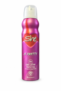 She Is Pretty deodorant spray on a white background