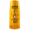 L’Oréal Elvive Extraordinary Oil conditioner in its golden bottle on white background