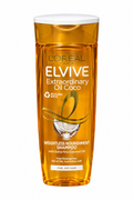 Elvive Extraordinary Oil Coco shampoo on white background