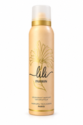 Lili Passion deodorant parfum spray can on a white background