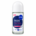 Nivea Derma Control Bright Repair 50 ml roll-on on white background