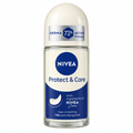 Nivea Protect and Care 72H roll-on on white background