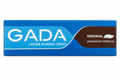 Gada Original lather shaving cream horizontal blue carton with brown Original panel on a white background