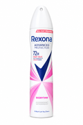 Rexona Advanced Protection Biorythm antiperspirant spray can on a white background