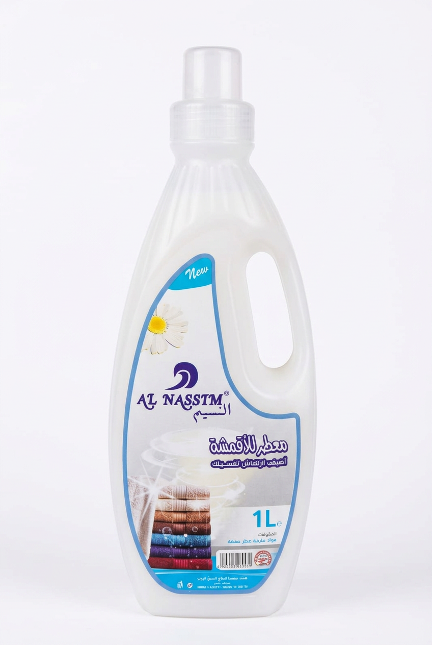 Al Nassim Fabric Freshener – White, 1 L