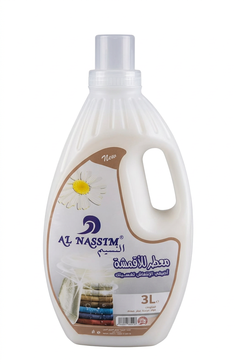 Al Nassim Fabric Freshener – White, 3 L