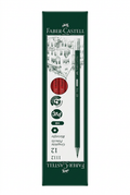 Faber-Castell 1112 HB Graphite Pencils – Pack of 12